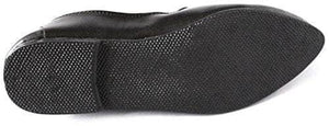 Krafto Men's Plain Black Jalsa Jutis